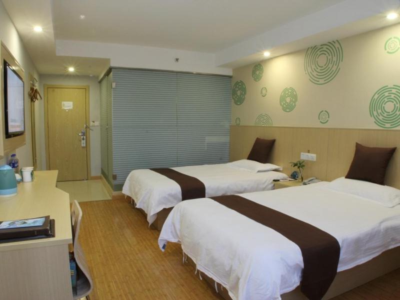 Greentree Inn Shanghai Gucun Park Express Hotel מראה חיצוני תמונה