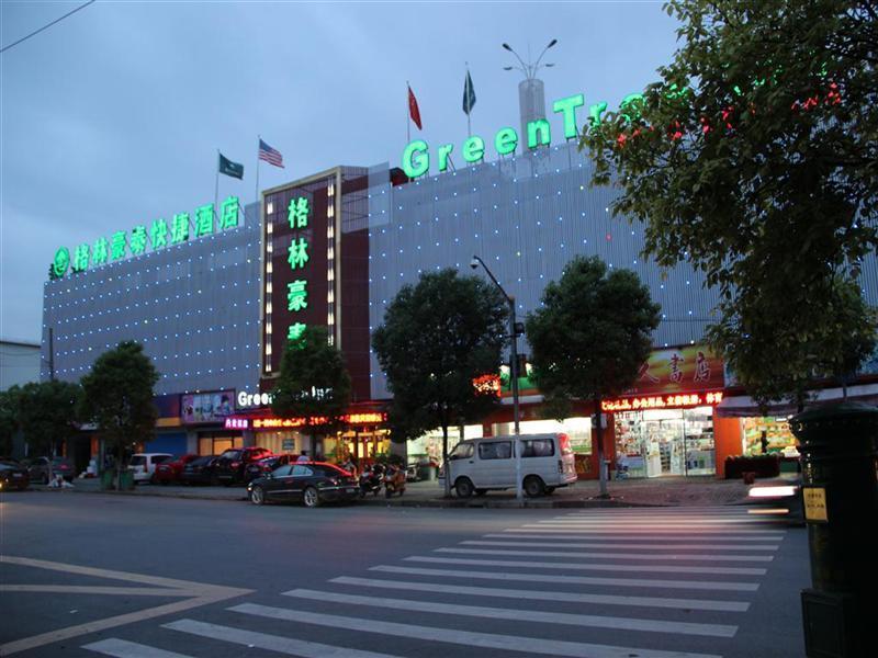 Greentree Inn Shanghai Gucun Park Express Hotel מראה חיצוני תמונה